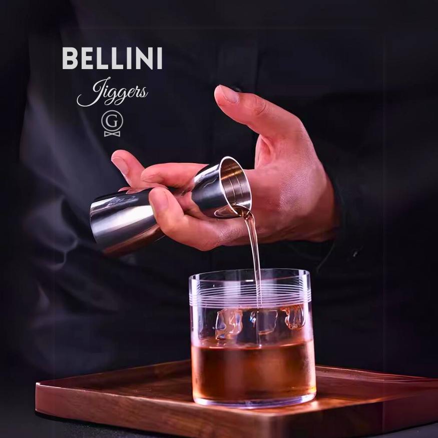 Bellini Jiggers 30-45ml - Golden Age Bartending