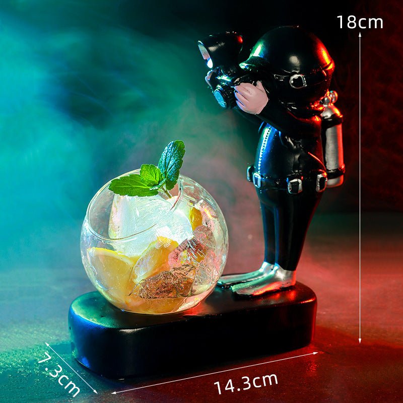 Diver Cocktail Glass