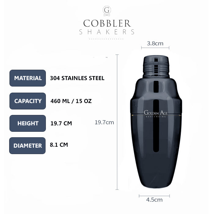 Cobbler Shakers - Golden Age Bartending