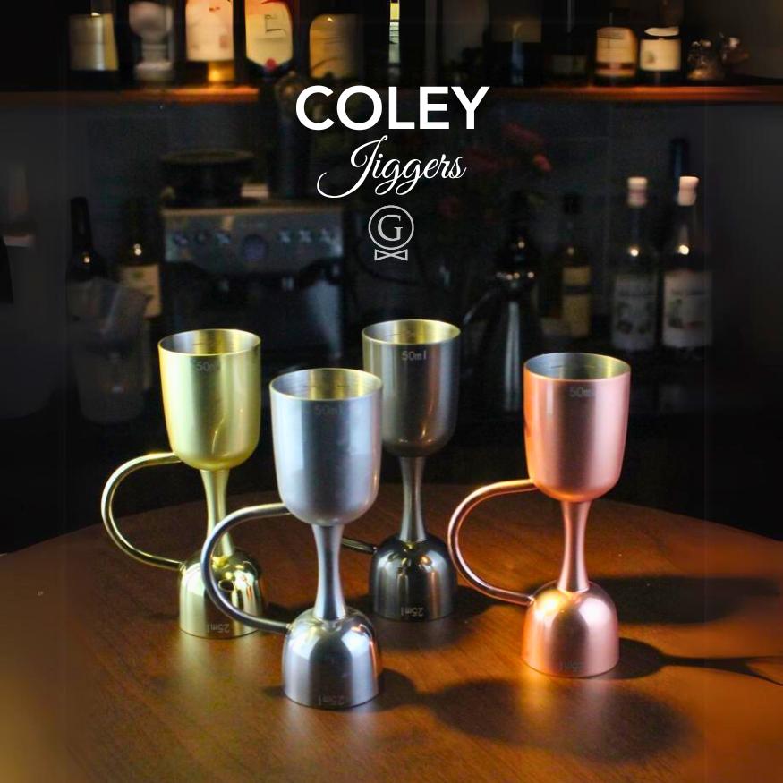 Coley Jiggers 25-50ml - Golden Age Bartending
