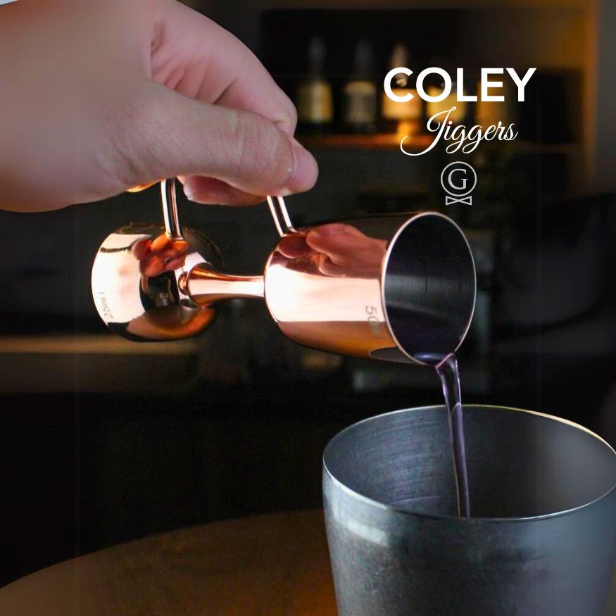 Coley Jiggers 25-50ml - Golden Age Bartending