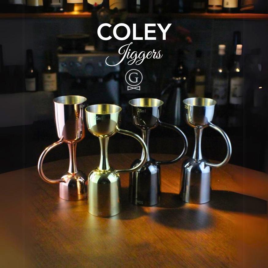 Coley Jiggers 25-50ml - Golden Age Bartending