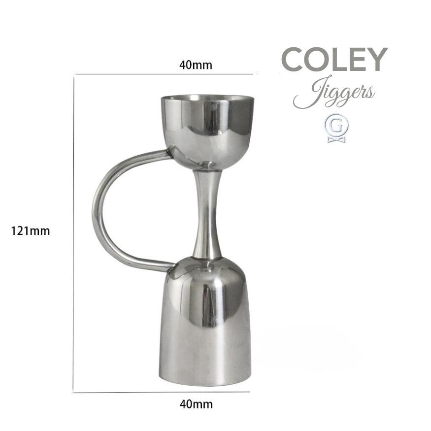 Coley Jiggers 25-50ml - Golden Age Bartending