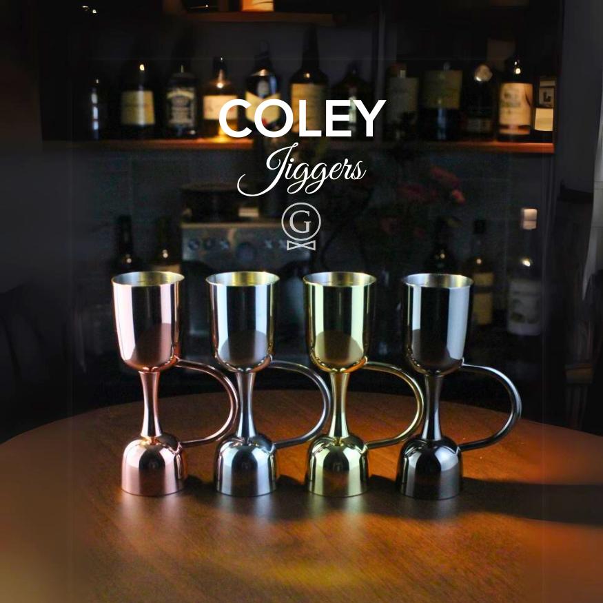 Coley Jiggers 25-50ml - Golden Age Bartending