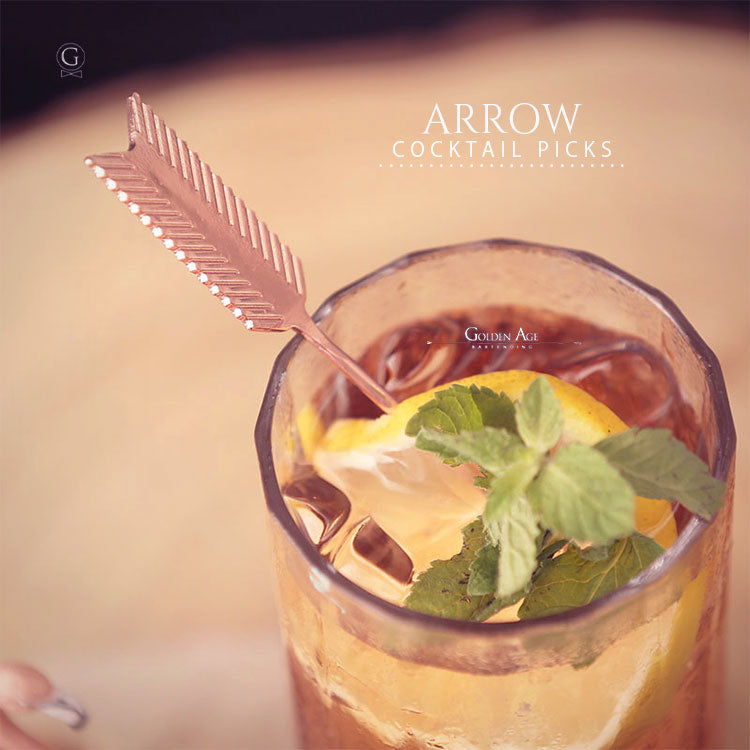 10 x Cocktail Picks - ARROW - Golden Age Bartending