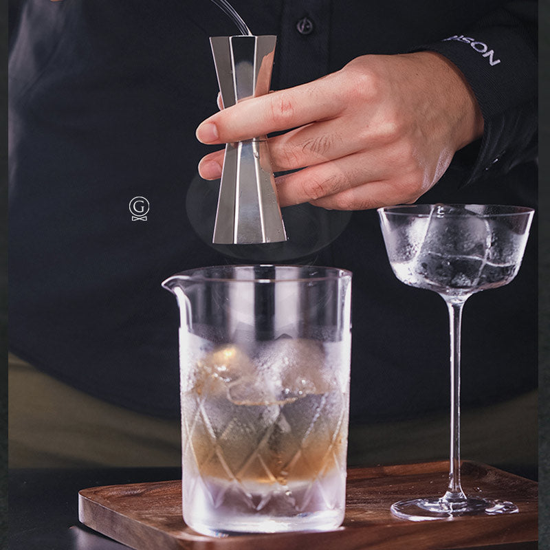 Jigger - OCTAGON - 30/45ml - Golden Age Bartending