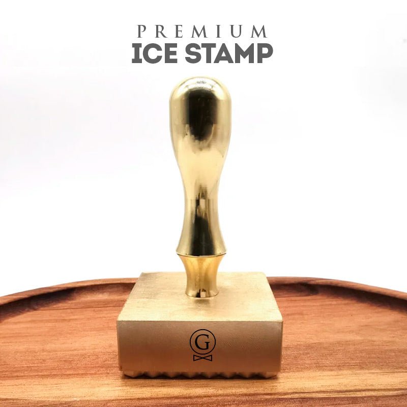 Premium Ice Stamp FREE SHIPPING Golden Age Bartending