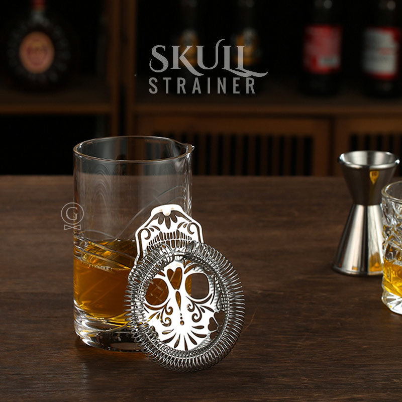Skull Strainer - Golden Age Bartending