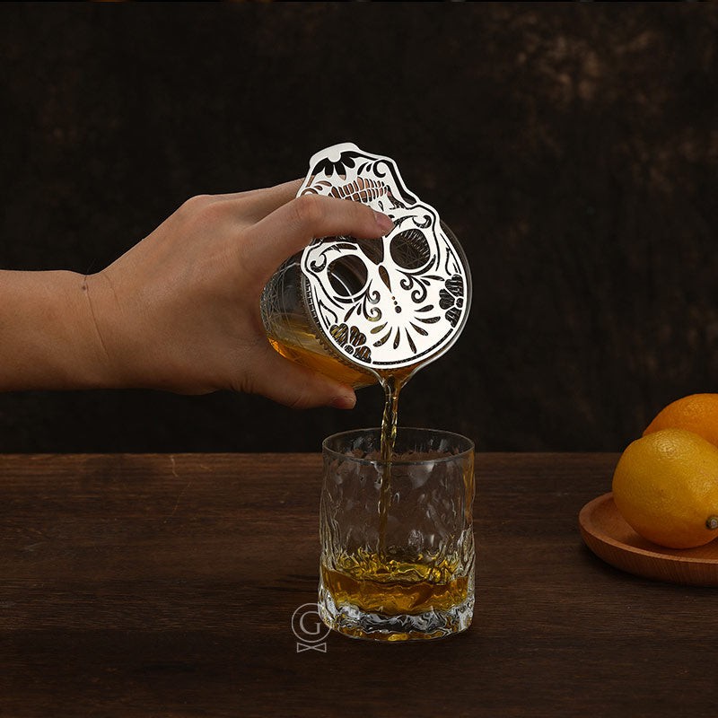 Skull Strainer - Golden Age Bartending