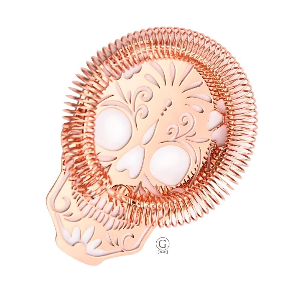 Skull Strainer - Golden Age Bartending