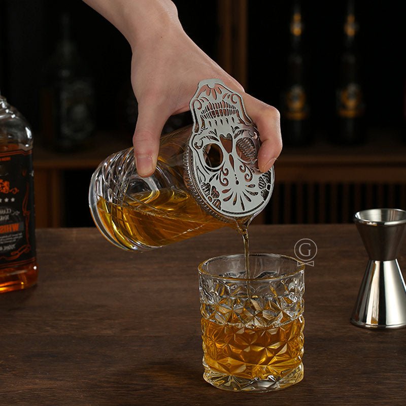 Skull Strainer - Golden Age Bartending
