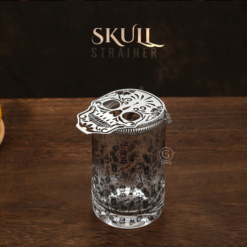 Skull Strainer - Golden Age Bartending