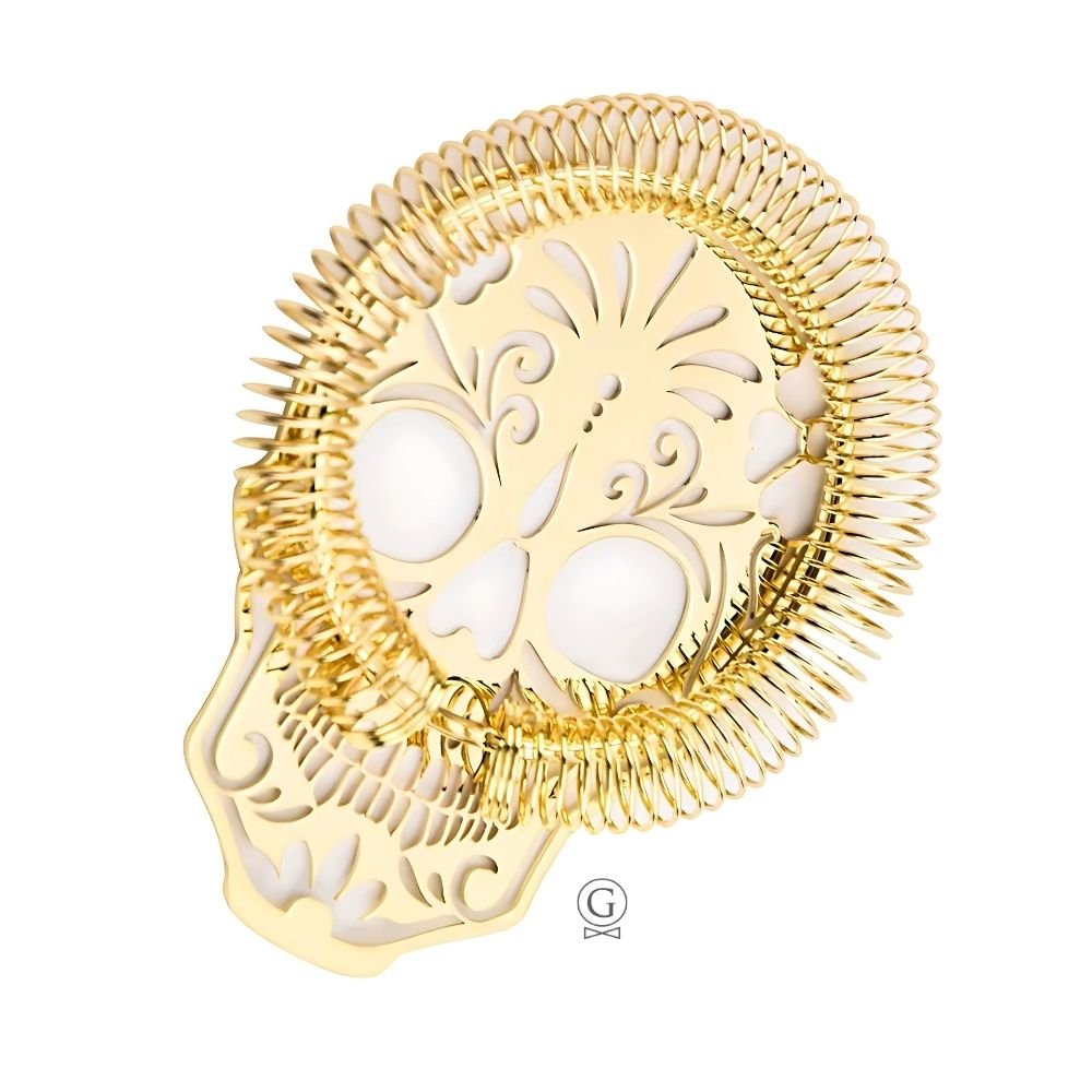 Skull Strainer - Golden Age Bartending