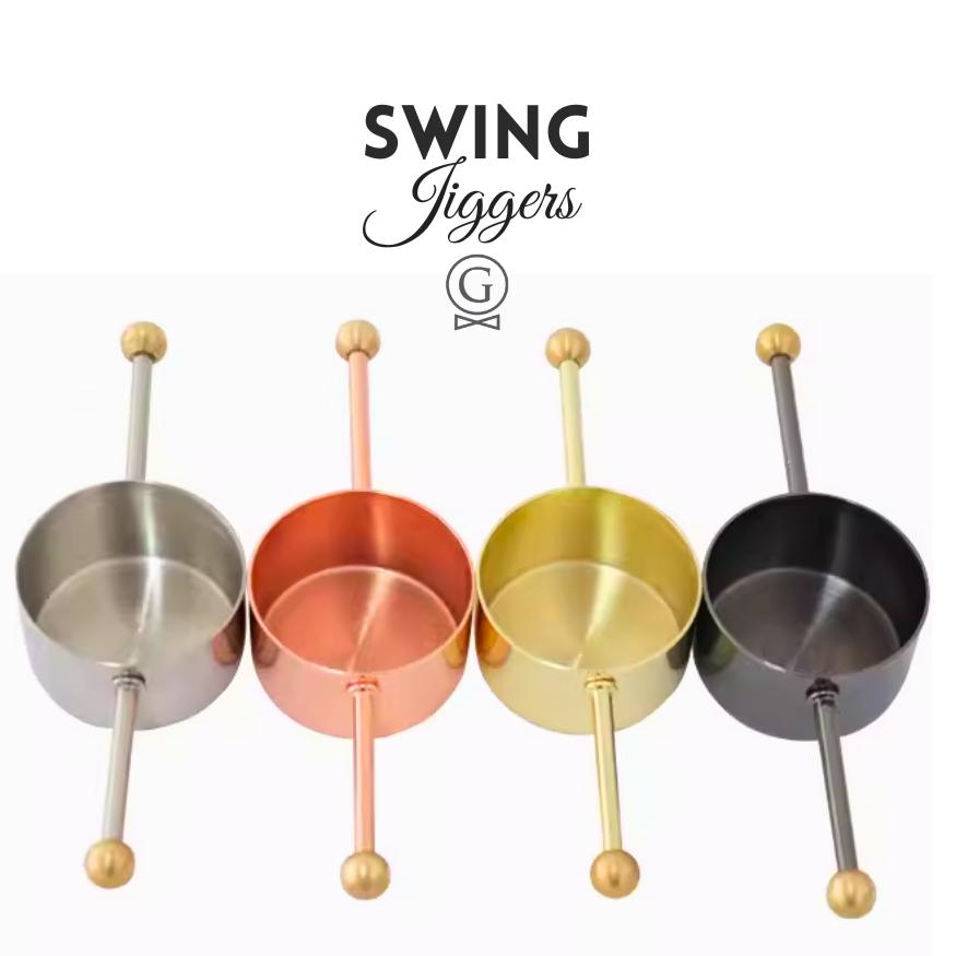 Swing Jiggers 30ml - Golden Age Bartending