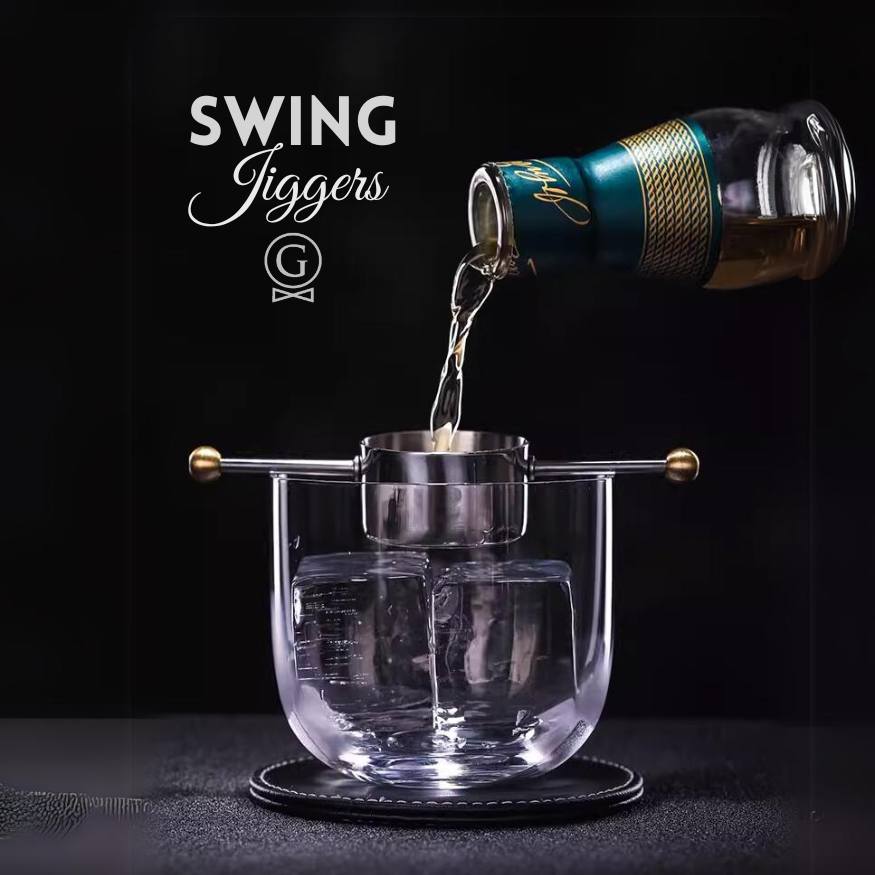 Swing Jiggers 30ml - Golden Age Bartending