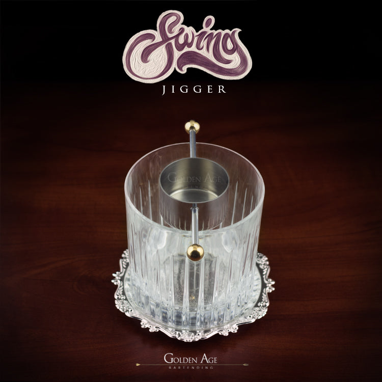 Swing Jiggers 30ml - Golden Age Bartending