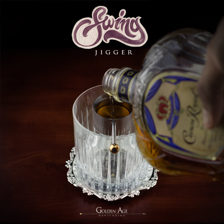 Swing Jiggers 30ml - Golden Age Bartending