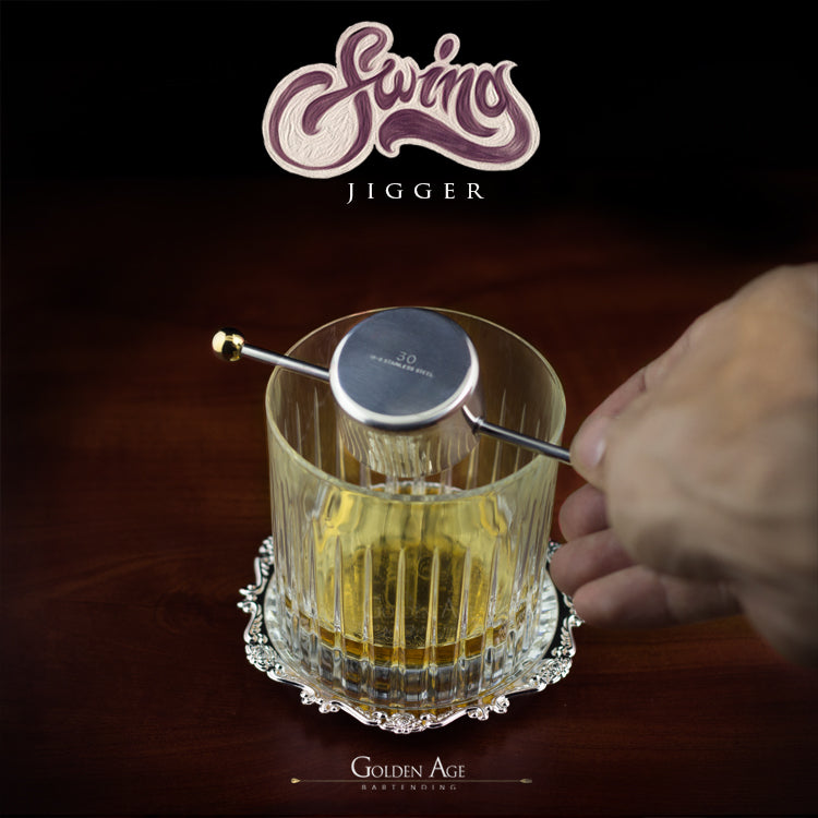 Swing Jiggers 30ml - Golden Age Bartending