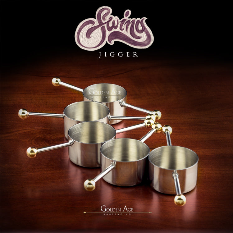 Swing Jiggers 30ml - Golden Age Bartending