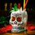 2 x White Skull Cup set