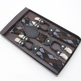 Suspenders double clip - Diamonds + FREE SHIPPING