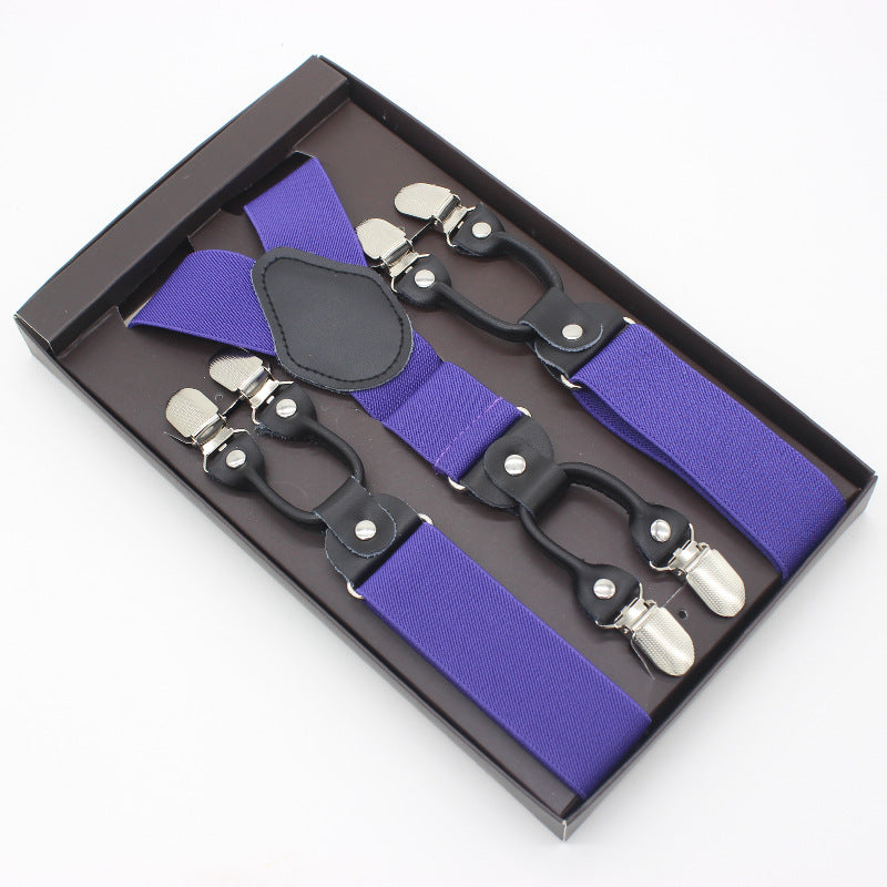 Suspenders double clip - Plain + FREE SHIPPING - Golden Age Bartending