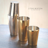 2 Tins Boston Shakers - Golden Age Bartending