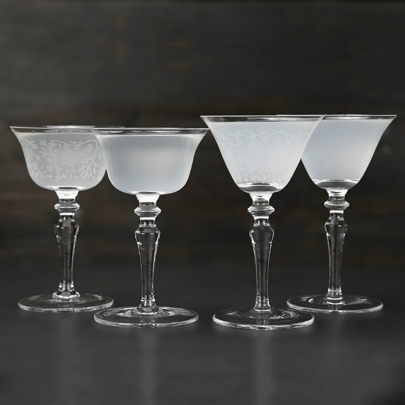 Martina Coupe Glasses - Golden Age Bartending