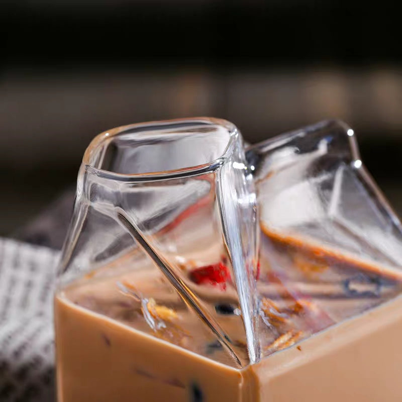 Milk Carton Glassware - Golden Age Bartending