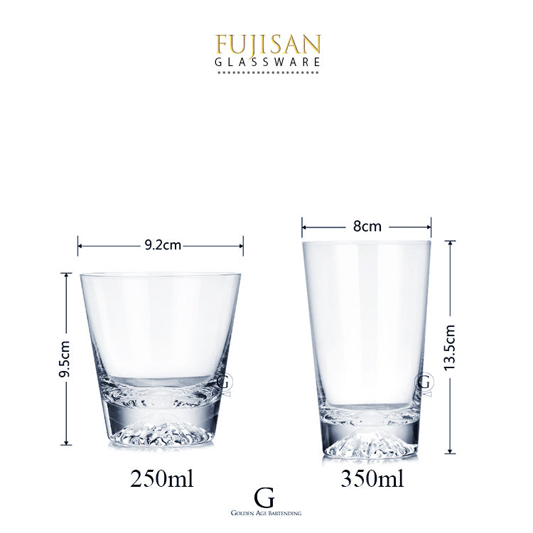 Fujisan Glassware - JAPAN - Golden Age Bartending