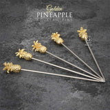 10 x Cocktail Picks - Pineapple - Golden Age Bartending