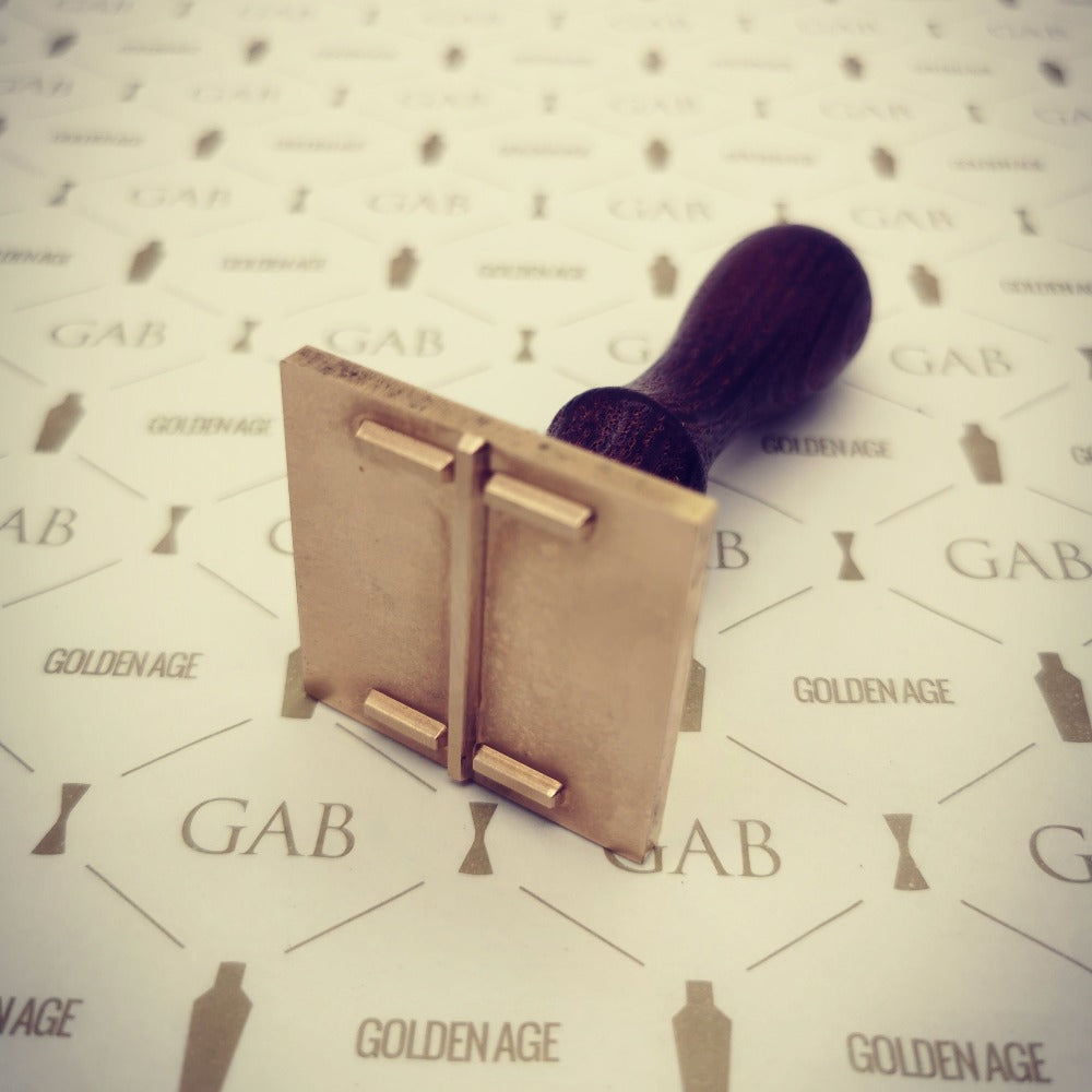 SQUARE Ice Stamp - Golden Age Bartending