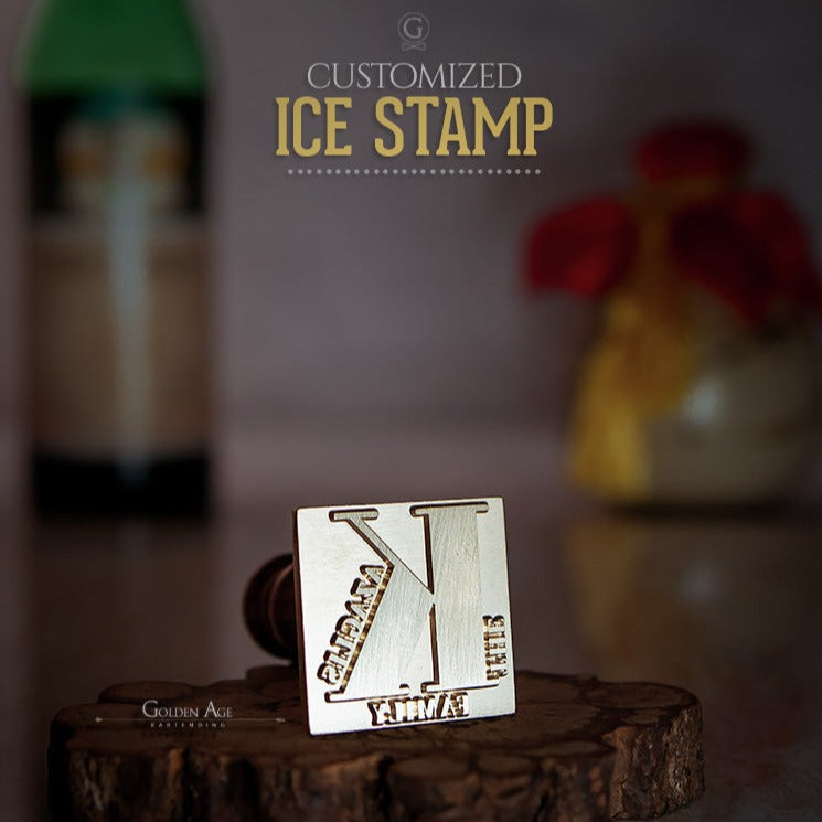 Custom Ice Stamp Personalized Ice Cube Stamp Personalized Ice