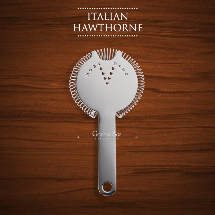 Italian Hawthorne Strainers - Golden Age Bartending