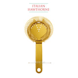 Italian Hawthorne Strainers - Golden Age Bartending