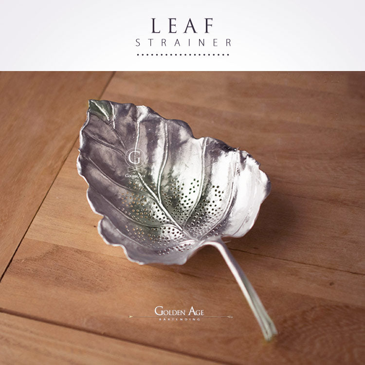 Leaf Strainer Silver - Golden Age Bartending