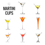 Martini Glasses - Golden Age Bartending