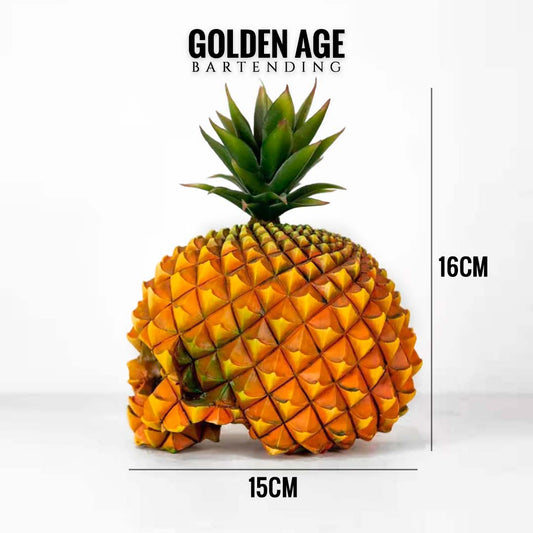 Pineapple Skull DECO - Golden Age Bartending