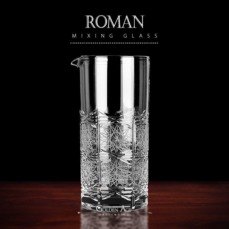 ON SALE! Mixing Glass "Roman" - Premium - Golden Age Bartending