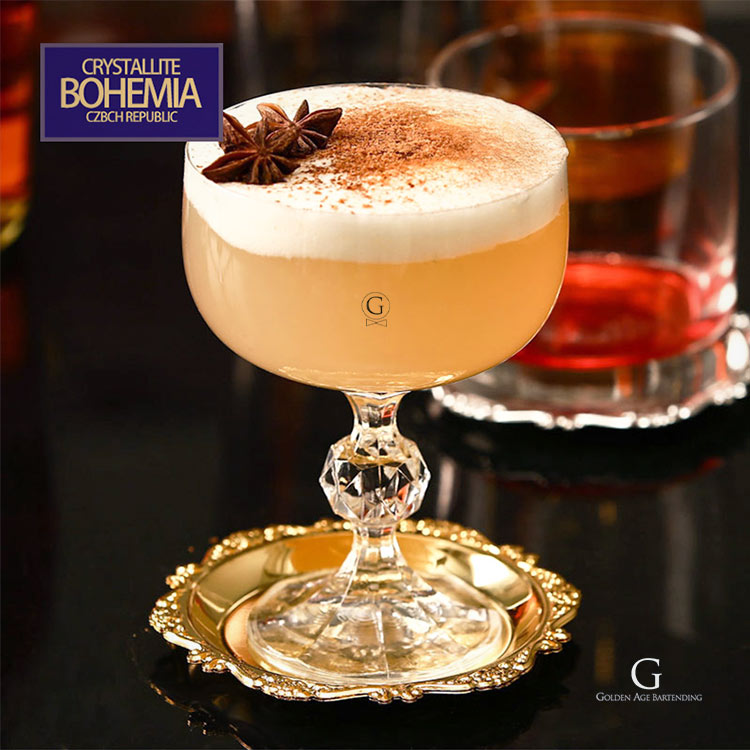 Vintage Coaster - GOLD & SILVER - FREE SHIPPING - Golden Age Bartending