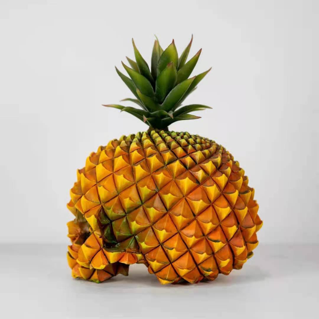 Pineapple Skull DECO - Golden Age Bartending