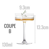 Coupe Glasses - Golden Age Bartending