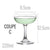 Coupe Glasses - Golden Age Bartending