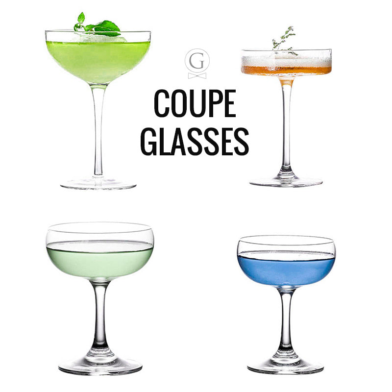 Coupe Glasses - Golden Age Bartending