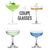Coupe Glasses - Golden Age Bartending