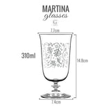 Martina Glasses - Golden Age Bartending