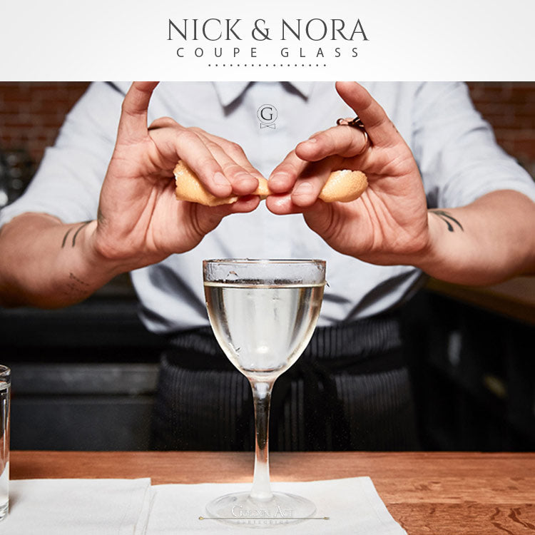 Nick &amp; Nora - Coupe Glass - Golden Age Bartending