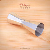 Jigger - OCTAGON - 30/45ml - Golden Age Bartending