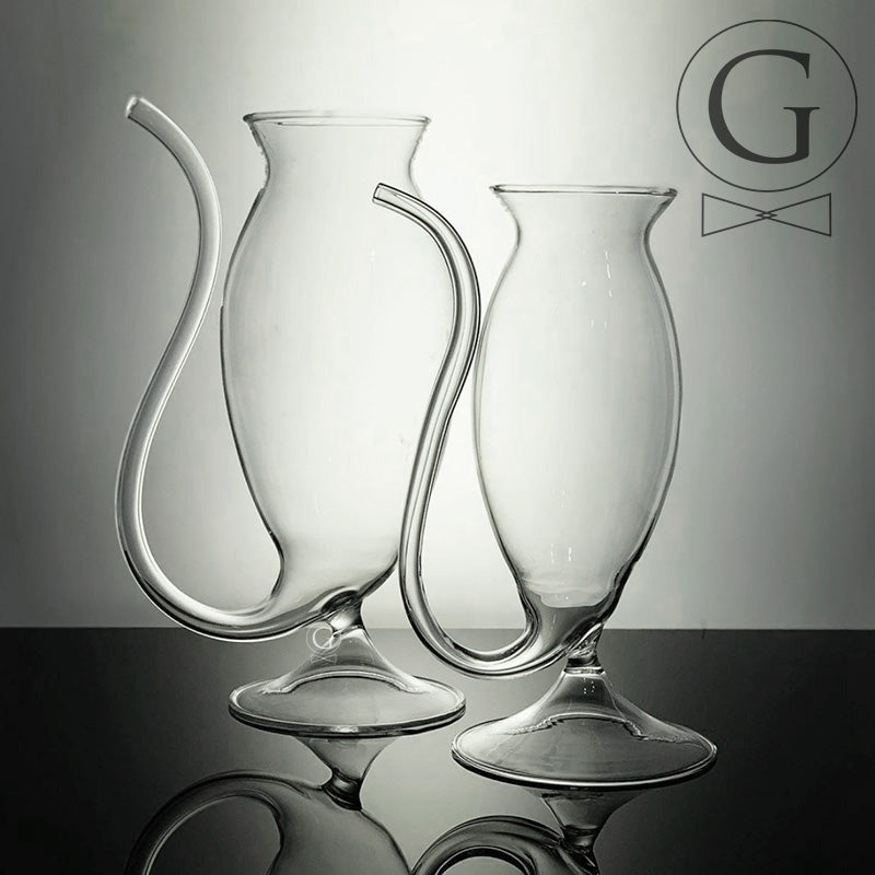 12 x Pipe Cocktail Glasses - Golden Age Bartending