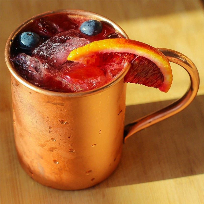 Pure Copper Moscow Mule Mug - Golden Age Bartending